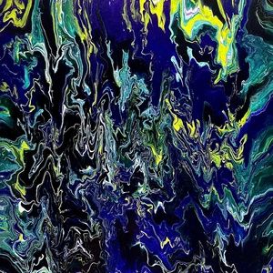Phosphorescent Abstract Painting ( 1 of 1 )
